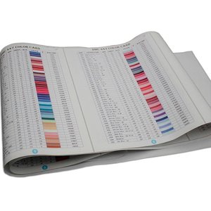Tarjeta de Color de diamante DMC de gama completa gratuita 447, papel pintado a mano, identificación de Color de diamantes de imitación para pinturas cuadradas/de diamantes - Product Image 1