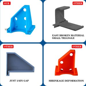 40 Stuks Dual Gap 1/2:"En 1/4" Vloerafstandhouders Voor Laminaat Vinyl Plank Ontworpen Hardhouten Bamboe Tegels - Product Image 3