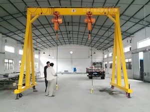 Grue à portique mobile intérieure/extérieure de haute qualité, prix bas, utilisation facile, 1 tonne - Product Image 3