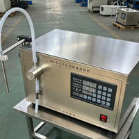 Machine de remplissage semi-automatique électrique en acier inoxydable Zhongjie pour boissons/sacs/bouteilles en verre/plastique 5 L/min