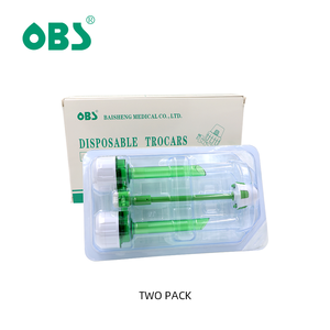 Trócar Laparoscópico Desechable Verde OBS, Precio de Fábrica, Trócar Quirúrgico para Cirugía Mínimamente Invasiva - Product Image 3