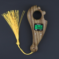 Compteur numérique Tasbih, compteur de doigt islamique avec affichage LED de nuit