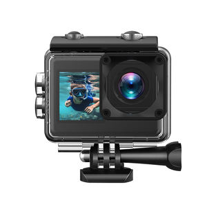Caméra d'action sportive 4K 30fps Wifi Double écran couleur HD 2,0 pouces Ultra résistant à l'eau 30m Objectif grand angle vidéo 2000W Caméra de mouvement V8 - Product Image 2