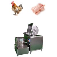 Machine d'abattage de volailles à petite échelle en promotion avec pompe et moteur, haute productivité 200 poulets/heure, 380V/220V