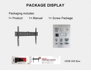 <span class=keywords><strong>Support</strong></span> <span class=keywords><strong>mural</strong></span> de télévision LCD, accessoire télescopique pour téléviseur, version large, nouveau, - Product Image 6
