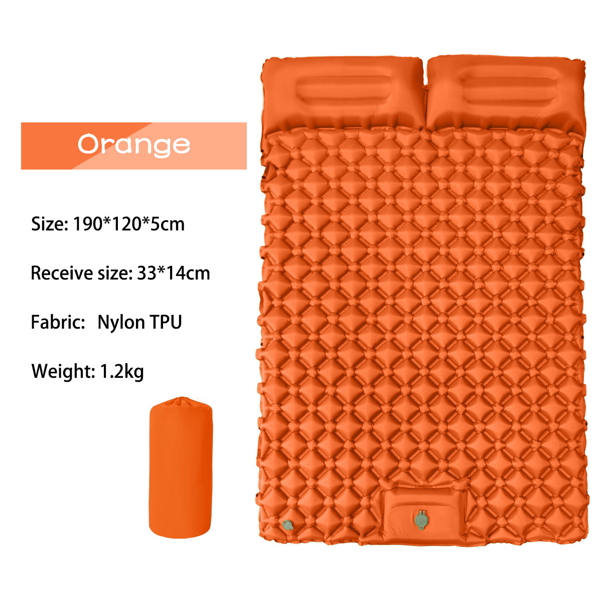 Double diamond for two-spliced orange