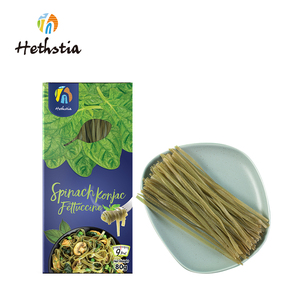 Complément alimentaire hypocalorique faible en gras faible en gras sans sucre sans glucomannane OGM algues séchées Shirataki fettuccine - Product Image 2