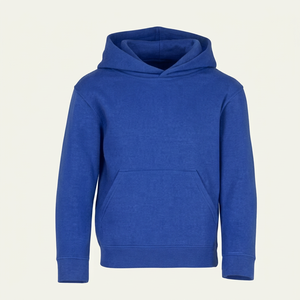 เสื้อฮู้ดดี้สีดำแบบยูนิเซ็กซ์ ทรงปกติ ผ้าฝ้าย 100% เหมาะสำหรับใส่ในฤดูหนาว มีกระเป๋า เอวยางยืด ประดับคริสตัล หนานุ่ม น้ำหนักมาก ด้านหน้า - Product Image 3