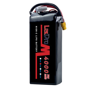 Batería LiPo Modelo FPV-HR-6S-4000 22.2V 4000mAh 70C para Dron de Carreras FPV, Polímero Ternario, Hecho en Guangdong - Product Image 2