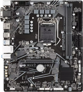 Carte mère de jeu GIGA H510M S2H V2 avec prise LGA <span class=keywords><strong>1200</strong></span> prend en charge le double canal Non ECC Non tamponné DDR4 2 DIMMs - Product Image 5