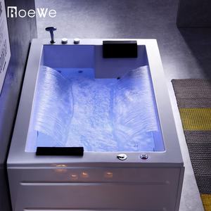 Grande <span class=keywords><strong>baignoire</strong></span> à remous avec cascade, éclairage LED, luxe, massage sexuel, <span class=keywords><strong>panneau</strong></span> de commande numérique, <span class=keywords><strong>baignoire</strong></span> acrylique pour 2 personnes, hydromassage - Product Image 3