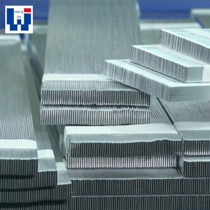 <span class=keywords><strong>Tube</strong></span> micro-canaux en <span class=keywords><strong>aluminium</strong></span> 3003, <span class=keywords><strong>tube</strong></span> plat en <span class=keywords><strong>aluminium</strong></span> <span class=keywords><strong>à</strong></span> ailettes extrudées, <span class=keywords><strong>tube</strong></span> plat en <span class=keywords><strong>aluminium</strong></span> <span class=keywords><strong>à</strong></span> flux parallèle pour dissipation thermique - Product Image 1