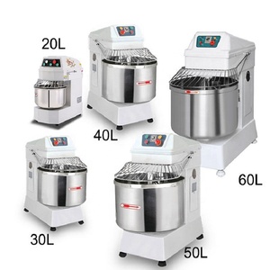 Amasadora Industrial de Masa para Pizza, Panadería, 20L, 30L, 60L, 80L, 160L, 260L, Mezcladora Espiral de Harina, Amasadora de Masa para Pan - Product Image 2