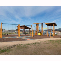 Balançoire de jardin en acier inoxydable pour adultes et enfants, utilisation en parc d'attractions, capacité de 300 kg à 500 kg