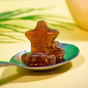 Five-Pointed Star-Shaped Brown Autumn <strong>Pear</strong> Flavored Hard Candy Fruity Refreshing Greasy Snacks Decorative Coating - Product Image 3