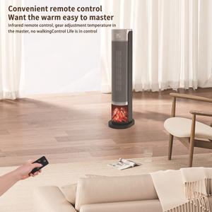 Nuevo Calefactor Vertical Inteligente para Dormitorio, con Temperatura Constante, Tecnología PTC, Simulación de Llama 3D, Máquina de Calefacción Eléctrica - Product Image 3