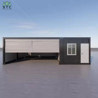 Maisons préfabriquées modernes à structure en acier, conteneurs, panneaux sandwich, garage mobile, abri de voiture, entrepôt, usage extérieur, 3 ans