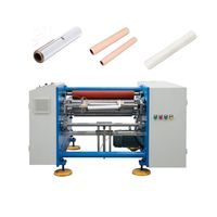 Machine de rembobinage de film alimentaire semi-automatique multi-usages, papier cuisson, film étirable, feuille d'aluminium