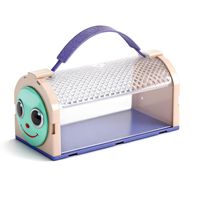 Nouvelle loupe, boîte de capture d'insectes pour enfants, outil de capture, filet à papillons, cage à insectes pour l'exploration en plein air, kit de camping