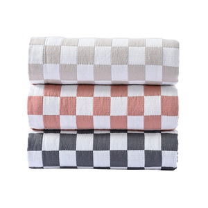 Couverture en gaze de coton pur jacquard 100x150cm ou 150x200cm, épaisse et douce, pour adulte - Product Image 3