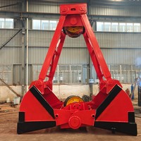 360 °   Cucharón Rotatorio Hidráulico con Control Remoto por Radio para Excavadora (1-25T) - Manipulación de Chatarra/Troncos