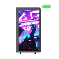 Nouveau produit, station de DJ, façade de stand, table, stand portable, écran vidéo LED, écran d'affichage, stand de DJ