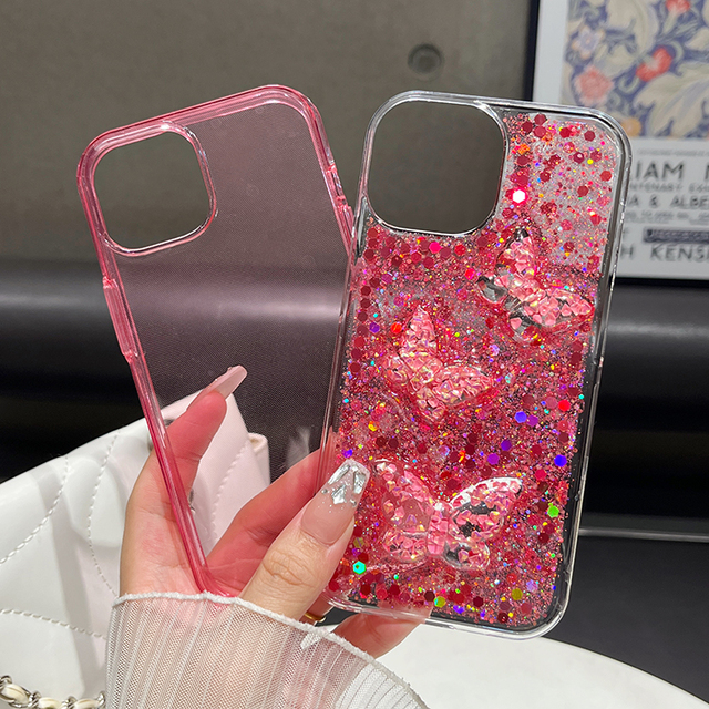 2024 New Model Design 2 in 1 Epoxy Glitter Antifall Mobile Phone case for OPPO A59 5G A55 5G A78 4G A38 4G A79 A58 4G