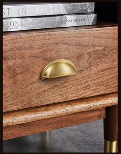 Antique Brass Cup <strong>Shell</strong> <strong>Handle</strong> <strong>Pull</strong> for Dresser and Bedroom Furniture Cabinet Hardware <strong>Kitchen</strong> Cupboard <strong>Drawer</strong> <strong>Knob</strong> <strong>Handles</strong> - Product Image 4