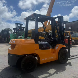 For <b>Used</b> Diesel Engine <b>Pallet</b> Truck Forklift Stacker 3 Ton Japanese - Product Image 1