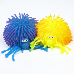 Pelota Antiestrés Elástica de Dos Tonos con Forma de Araña, Juguete Sensorial para Niños, Venta al Por Mayor - Product Image 4
