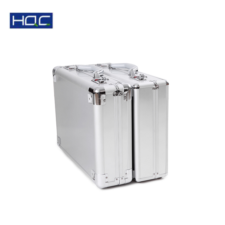 Usine En Aluminium en aluminium mallette étui rigide avec la taille adaptée aux besoins du client et mousse