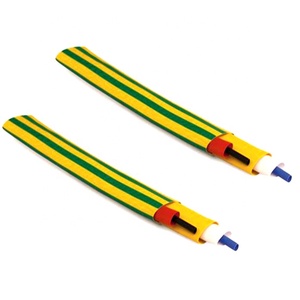 <span class=keywords><strong>125</strong></span> Degrés UL Approbation Ignifuge Sans Halogène 600V 2X Jaune-vert Simple Paroi Flexible EVA Thermorétractable Tube - Product Image 5
