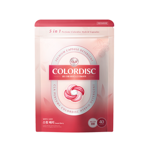 Cápsulas de Lavandería Certificadas Colordisc All One Aroma Bayas Dulces 14 Días, Unisex, 15g para Uso Diario Anti-Transferencia de Color en Telas - Product Image 5