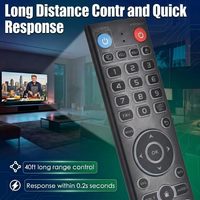 Télécommande vocale V3 Pro avec rétroéclairage de remplacement, compatible avec VSeeBox V3 Pro, V5 Pro / V3 Plus/V3/ V2 /V1 Max/Elite/Max