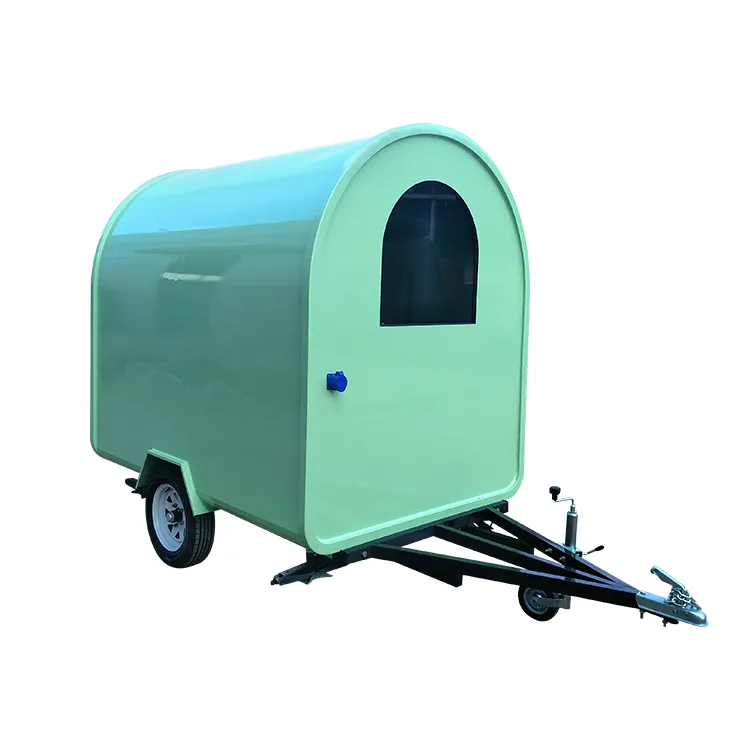Top Selling Customized Available Pizza Tow Bar Mobile Food Van Trailer Commercial Food Trailer for Sale