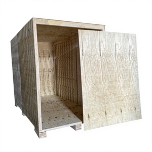 Vietnam Wholesale Plywood Cargo <b>Boxes</b> Heavy Duty Shipping Crates Flat Pack Export Packaging Custom Branding - Product Image 1