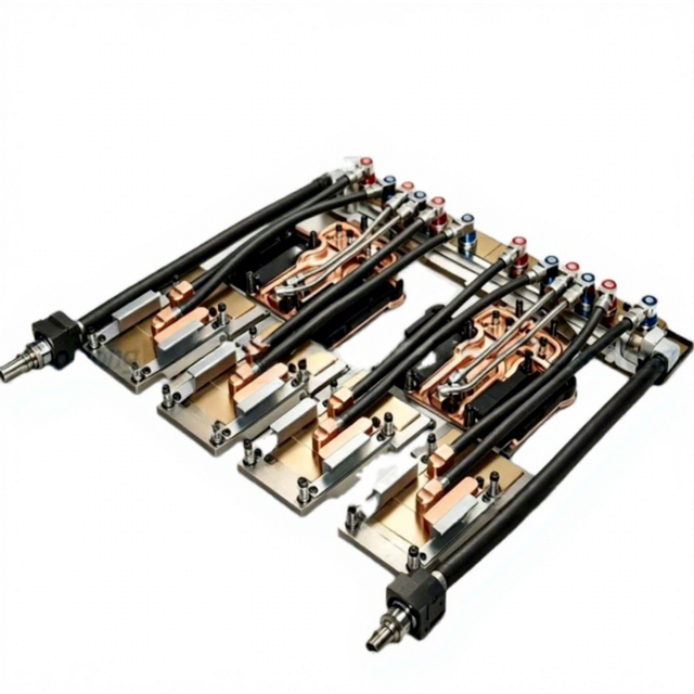 GB300 Red Copper Heat Dissipation Cold Plate Superchip Liquid Cooling Plate High Computing Power Server Dispersion