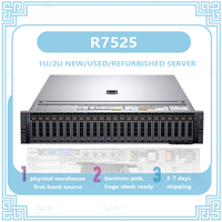 Servidor en Rack 2U Intel Xeon R7525, 64 GB de Virtualización, CPU 7542 7702, Empaque CDN, GPU Dual