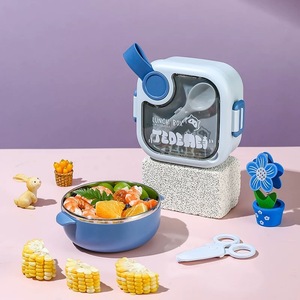 High Quality Eco Friendly Metal <b>Lunch</b> <b>Box</b> Bento Tiffin 304 Stainless Steel Kids Take Away Food Packaging <b>Lunch</b> <b>Box</b> - Product Image 5