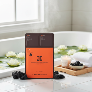 JAYJUN 1P Good Quality Real Water Brightening Black Mask Sheet Quality Facial Masks - Product Image 2