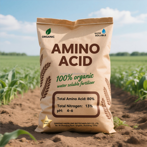 Omri認証100% 水溶性有機大豆肥料粉末アミノ酸<span class=keywords><strong>40</strong></span>% 80% - Product Image 1