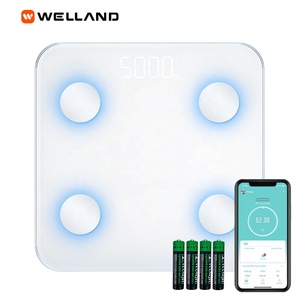 Thông Minh Thành phần màn hình không dây BMI màu xanh răng sức khỏe kỹ thuật số trọng lượng cơ thể chất béo quy mô - Product Image 1