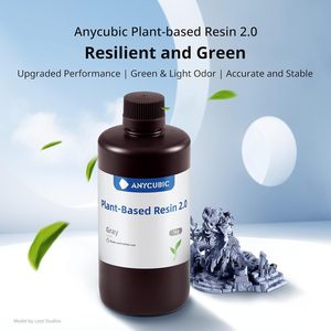 Resina de Origen Vegetal Anycubic 2.0 Gris 1kg Para Modelos de Impresión 3D - Product Image 2