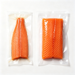 <b>Vacuum</b> Food Packaging <b>Bag</b> Clear Plastic Pouch Seal <b>Bag</b> for Frozen Fish Meat - Product Image 3