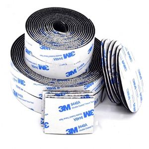 Bandes Velcro auto-adhésives en nylon résistantes à la chaleur, à forte adhérence, pour rideaux - Product Image 2