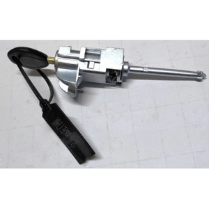 Left Door <b>Lock</b> Cylinder 51217212873 Cylindrical Bright Chrome Plated For X6 With 1 <b>Key</b> - Product Image 1