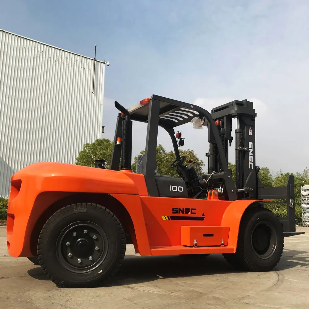 China SNSC Brands 2021 New Montacargas 10 Ton Diesel Forklift