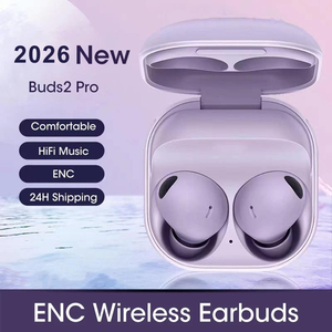 Nuevos Auriculares Deportivos Inalámbricos TWS <span class=keywords><strong>Buds</strong></span> <span class=keywords><strong>Pro</strong></span> <span class=keywords><strong>2</strong></span> 2026, Auriculares Intrauditivos TWS con Micrófono, Auriculares Bluetooth OEM a <span class=keywords><strong>Precio</strong></span> Económico, Envío Directo - Product Image 4