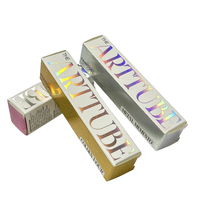Emballage personnalisable pour kit de maquillage (eye-liner, rouge à lèvres, gloss) avec logo, en carton recyclé