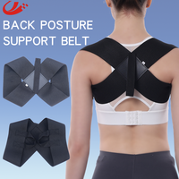 Ceinture de Correction Posturale Portable pour Adultes, Vente en Gros Usine, Soutien Dorsal et Épaules Ajustable en Polyester Respirant pour Hommes